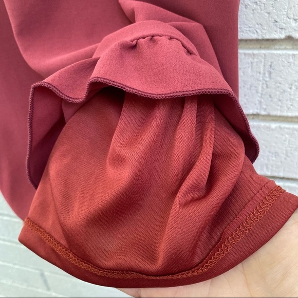 Lulus | Strapless Ruffled Mini Dress Medium - Picture 4 of 6